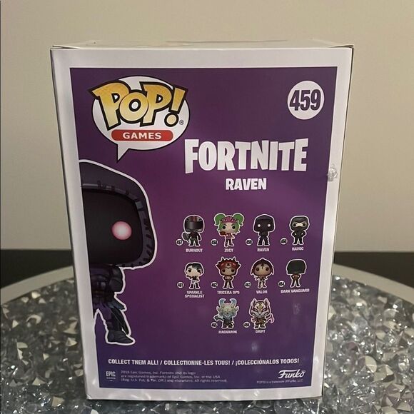 Funko Pop! Games Fortnite 459 Raven Vinyl Figure collectible toy - Picture 5 of 8
